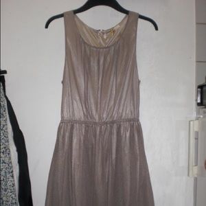 H&M Taupe Tulle Dress